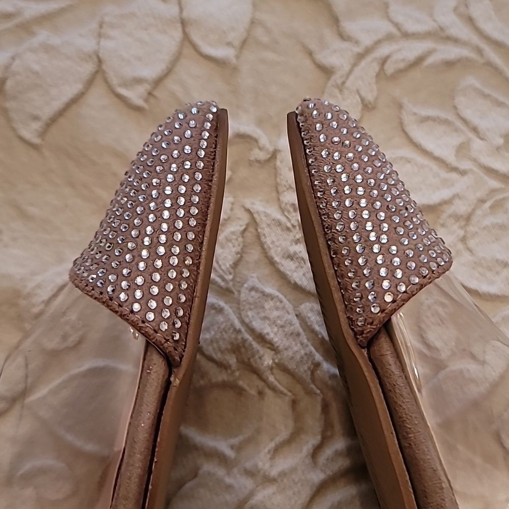 Beautiful Rhinestone Pointed Toe Slingbacks - Picture 13 of 16
